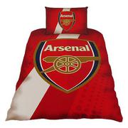 Arsenal Bäddset Stripe Crest
