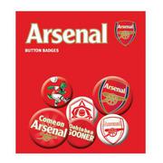 Arsenal Knappar 6-pack