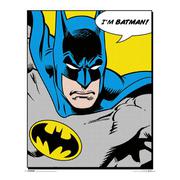 Batman Miniaffisch Quote M14