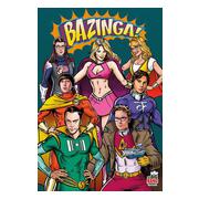 Big Bang Theory Affisch Superheroes A704