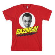 Big Bang Theory T-shirt Bazinga Sheldons Head