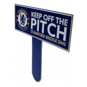 Chelsea Skylt Keep Off The Pitch