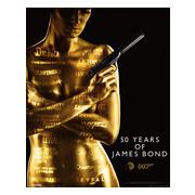 James Bond Miniaffisch 50th Anniversary M51