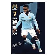 Manchester City Affisch Sterling 56