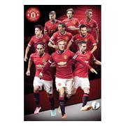 Manchester United Affisch Players 85