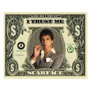 Scarface Miniaffisch Dollar M138