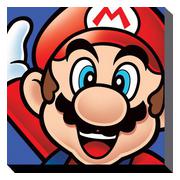 Super Mario Canvastryck Mario