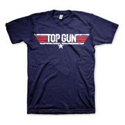 Top Gun T-shirt Distressed Logo