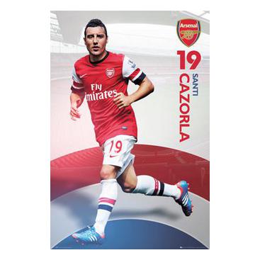 Arsenal Affisch Cazorla 16