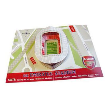 Arsenal Gratulationskort Pop-up