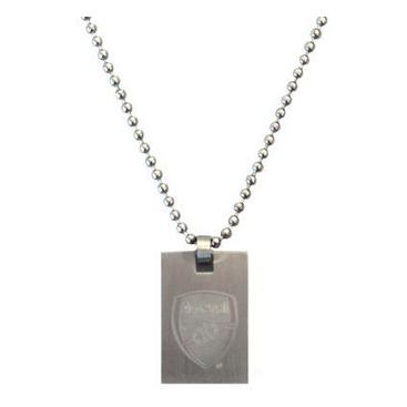 Arsenal Id-bricka Med Kedja Crest