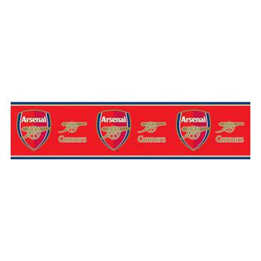 Arsenal Tapetbård Röd