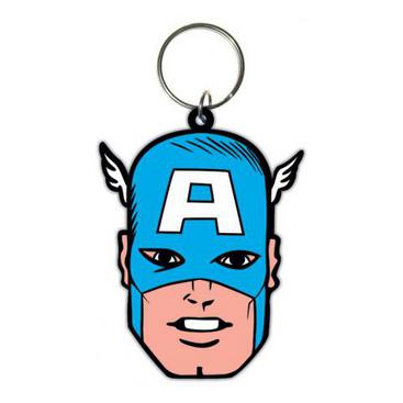 Captain America Nyckelring Face