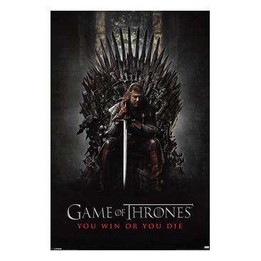 Game Of Thrones Affisch You Win Or You Die A260