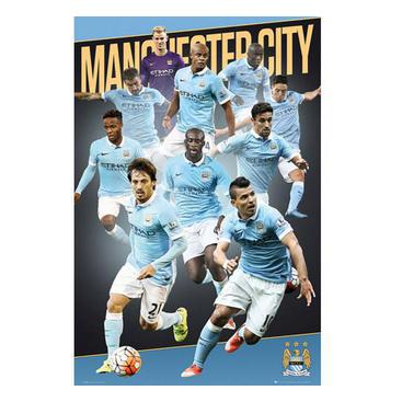 Manchester City Affisch Players 15