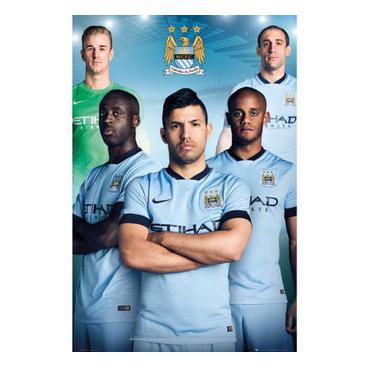 Manchester City Affisch Players 20