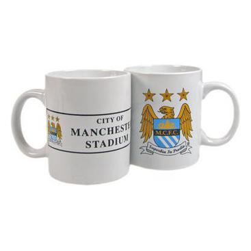 Manchester City Mugg Stadium Sign