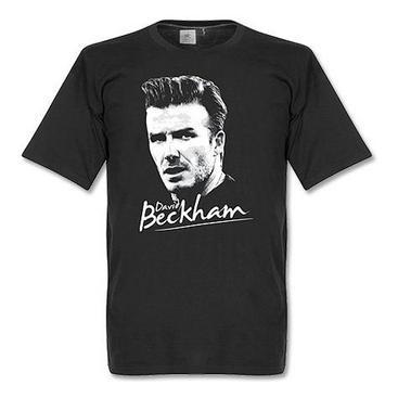 Manchester United T-shirt Beckham Silhoutte