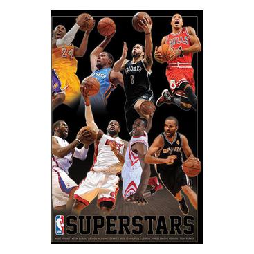 Nba Affisch Superstars A504