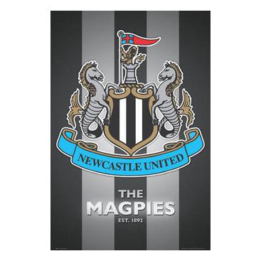 Newcastle United Affisch Crest 41