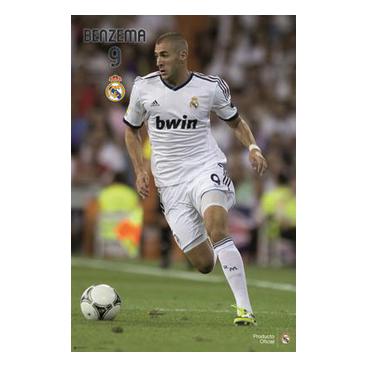 Real Madrid Affisch Benzema 120