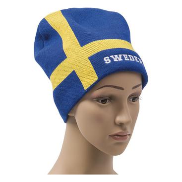 Sverige Mössa Flagga