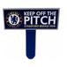 Chelsea Skylt Keep Off The Pitch