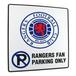 Rangers Skylt No Parking