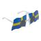 Sverige Glasögon Flaggor