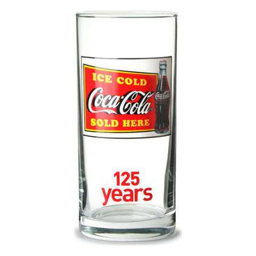 Coca Cola Glas Hiball Anniversary