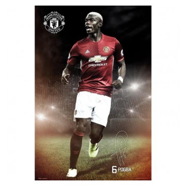 Manchester United Affisch Pogba 20