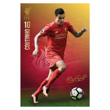 Liverpool Affisch Coutinho 64