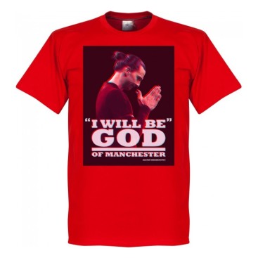 Manchester United T-shirt Zlatan God Röd