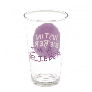 Justin Bieber Drickglas Belieber