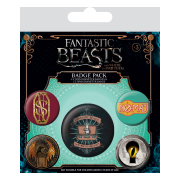 Fantastic Beasts Knappar 5-pack