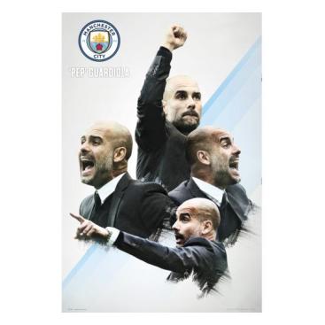 Manchester City Affisch Guardiola 30