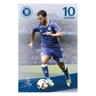 Chelsea Affisch Hazard 80