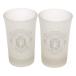 Manchester United Snapsglas Frosted 2-pack