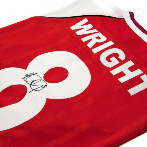 Arsenal Signerad Matchtröja Ian Wright