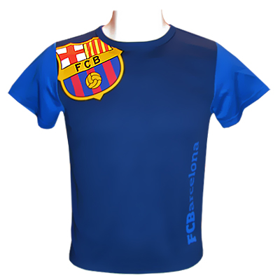 Barcelona T-shirt Träning Junior Blå SB (65-70cm)