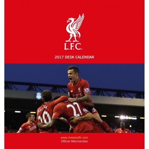 Liverpool Skrivbordskalender 2017