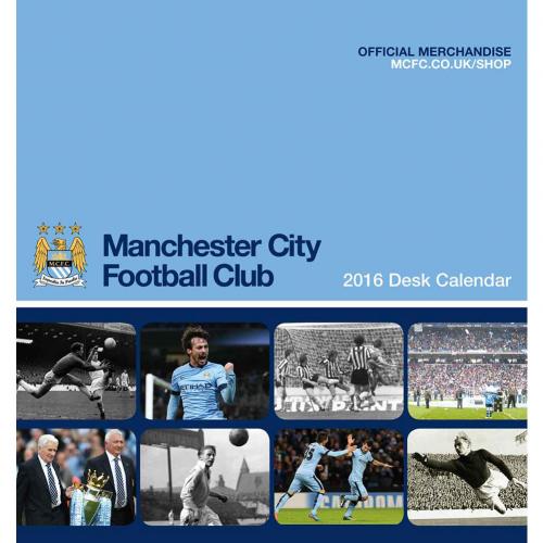 Manchester City Skrivbordskalender 2016