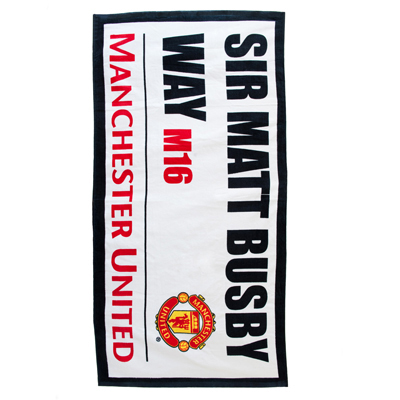 Manchester United Badlakan Street Sign