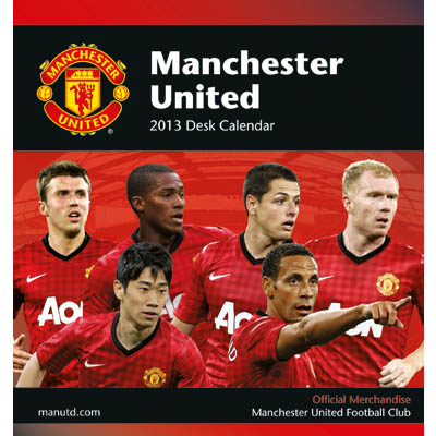 Manchester United Skrivbordskalender 2013