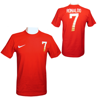 Ronaldo T-shirt Hero Röd S