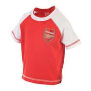Arsenal T-shirt Baby Rödvit