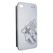 Barcelona Iphone 4/4s Skal Hårt Sidecrest Silver