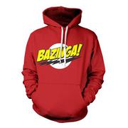 Big Bang Theory Huvtröja Bazinga Logo