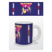 Big Bang Theory Mugg Bazinga Purple