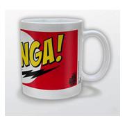 Big Bang Theory Mugg Bazinga Red